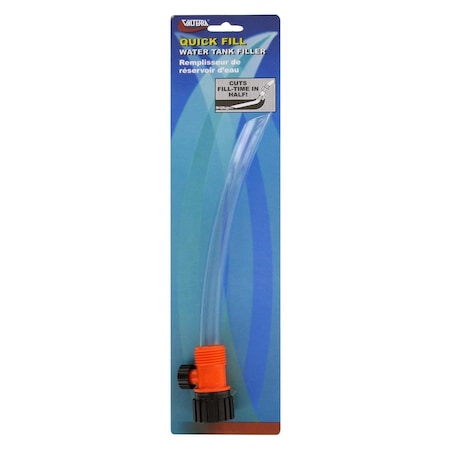 Valterra QUICK FILL PIGTAIL WITH SHUTOFF, CARDED A01-0031VP